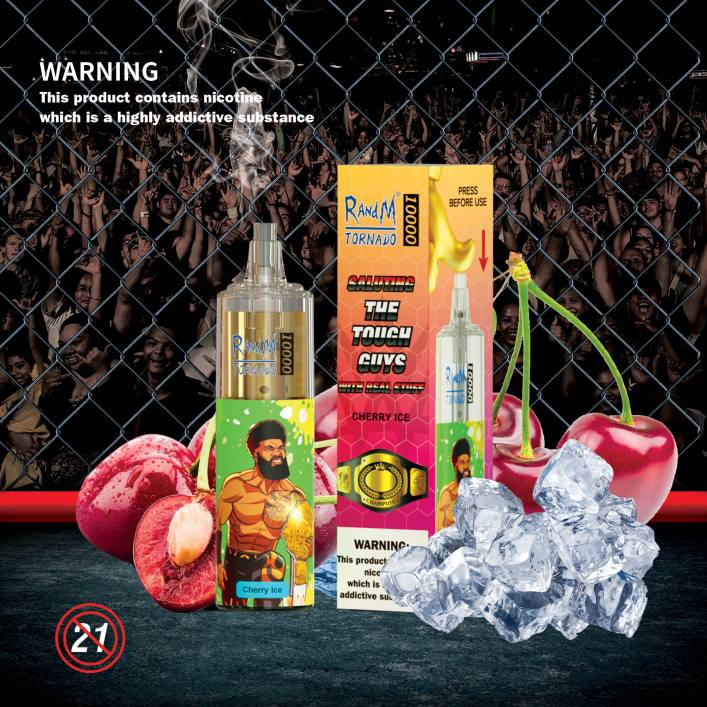 Tornado Vape Preis | RandM Tornado 00P2108 10000 Airflow Control Vape-Gerät 1St Erdbeerwassermelone